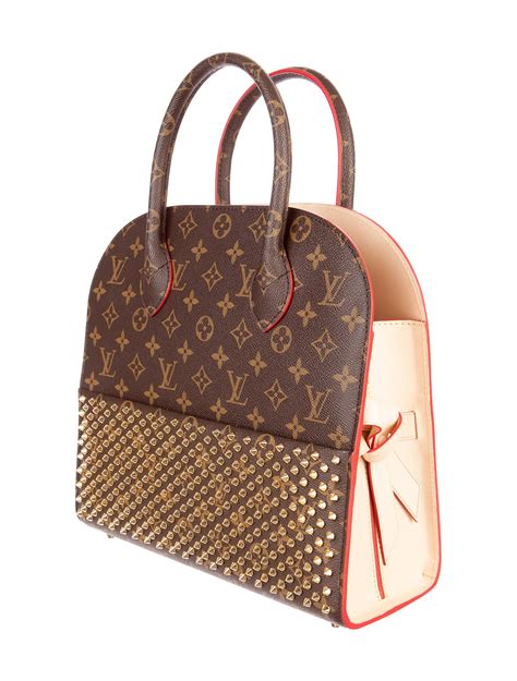 christian louboutin and louis vuitton purse|christian louboutin tote bag sale.